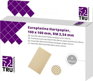 Płytka euro TRU COMPONENTS  T1906SA029 4 szt.