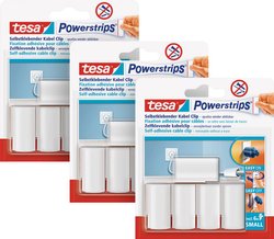 Klipsy samoprzylepne tesa POWERSTRIPS® 58035-00500-01 15 szt.