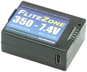 Akumulator LiPo FliteZone 350 - 7,4V (np. EC135)  Pichler 16088 LiPo Akku FliteZone 350