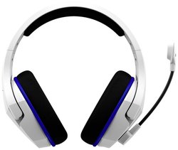 Zestaw słuchawkowy Over Ear HyperX Cloud Stinger Core 4P5J1AA Stereo biały, niebieski