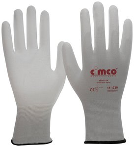 Cimco ESD Flex grau 141219 Nylon Rękawica antystatyczna Rozmiar rękawic: 9, L     1 par(a)