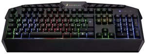 Klawiatura gamingowa Verbatim SureFire KingPin RGB Gaming Multimedia Keyboard QWERTY Italian Włoska, QWERTZ