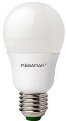 E-27  LED  5 W = 40 W  ciepła biel  Kształt gruszki   Żarówka LED Megaman MM21096 E-27 5 W = 40 W 470 lm ciepła biel 1 szt.