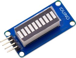 10-segmentowy wskaźnik poziomu baterii IDUINO Moduł LED Iduino TC-9520280  1 szt.