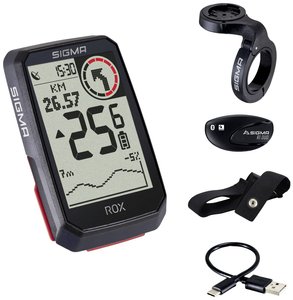 Nawigacja rowerowa Sigma ROX 4.0 GPS, GLONASS, bryzgoszczelna