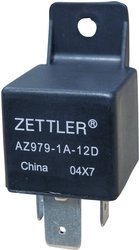 Przekaźnik samochodowy Zettler Electronics AZ979-1A-12D 507411, 1120 W, 80 A