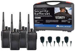 Radiotelefon PMR Midland G15 Pro PMR 4er Security inkl. MA 25-M
