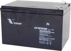 Akumulator ołowiowy Vision Akkus CP12120D CP12120D, AGM, 12 V, 12 Ah