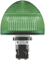 Lampa sygnalizacyjna LED Idec Jumbo HW1P-5Q4G , zielona 24V/AC/DC, IP 65