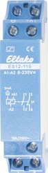 Przekaźnik impulsowy ES12-110, 1 zestyk zwierny, 1 zestyk rozwierny 16 A Przełącznik przepięciowy Eltako ES12-110 21110002, 2000 W, 16 A