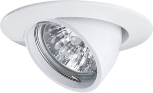 Oprawa wpuszczana LED Premium okrągła 99mm 45° GU5.3 maks. 50W 12V biała Pierścień montażowy do oświetlenia Paulmann Premium Line 98773  50 W