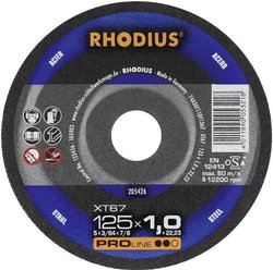 Tarcza tnąca prosta Rhodius XT67 205599 115 mm 1 szt.