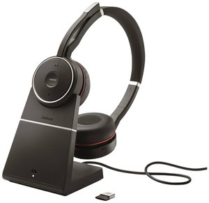 Zestaw słuchawkowy On Ear Jabra Evolve 75 Second Edition - MS Teams 7599-842-199 Stereo czarny