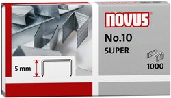 Spinacz Novus No. 10 SUPER 040-0003, 1000 szt.