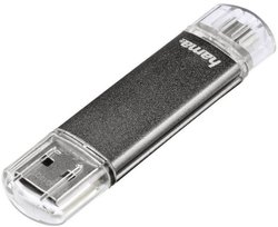 Pamięć USB do Tabletów i Smartfonów Hama 123925, 32 GB, USB 2.0, MicroUSB 2.0