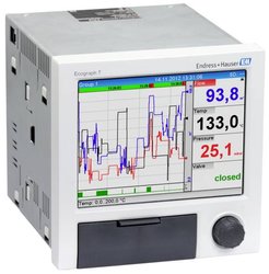 Graficzny menedżer danych Rejestrator bez papieru RSG35-B1C 4x Uniwersalny 100-230VAC (+/-10%) Modbus TCP Slave + Ethernet RJ45 + USB  Endress+Hauser RSG35