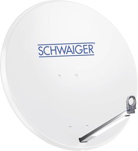 Schwaiger SPI991.0SET SAT-SET (75 cm + Quad LNB) dla maksymalnie 4 uczestników Schwaiger SPI991.0SET Antena satelitarna bez odbiornika Ilość uczestników: 4