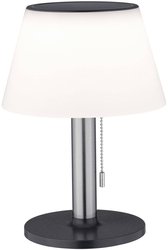 Zewnętrzna solarna lampa stołowa Lillesol IP44 3000K 100lm 3-Step DIM ze stali szlachetnej Solarna lampa stołowa Paulmann 94309 0.8 W 75 lm IP44