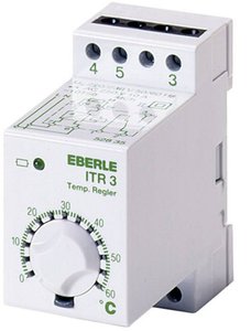 Termostat uniwersalny na szynę DIN Eberle ITR-3 528 000, zakres regulacji -40 do +20 °C