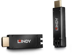 Lindy 300m LWL / światłowodowy przedłużacz HDMI 2.0 10.2G Ekstender HDMI LINDY 38170, przez światłowód, 300 m