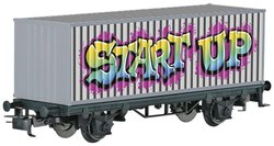 Wagon kontenerowy Märklin Start up 44831 Graffiti na samochodzie kontenerowym H0