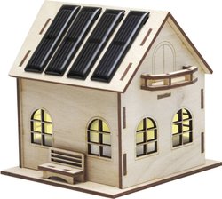 Zabawka solarna - słoneczna willa Sol Expert SOH, 12 x 11,2 x 11,5 cm