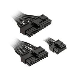 Modularny kabel do płyty głównej Kolink Regulator 20+4-pin Kabel Kolink KL-CBR-ATX, czarny