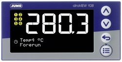 Przyrząd z wyświetlaczem cyfrowym, montaż panelowy, (96x48) mm, AC 110 do 240 V  Jumo