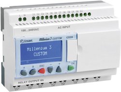 Crouzet Millenium 3 Smart — układy sterowania, które można rozszerzać Logic Controller Crouzet Millenium 3 CD20 R 230VAC SMART 88974053.