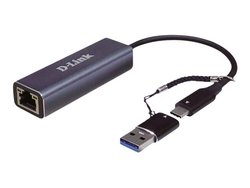 Adapter sieciowy D-Link DUB-2315  2.5 GBit/s USB, USB-C®, LAN (10/100/1000 MBit/s)