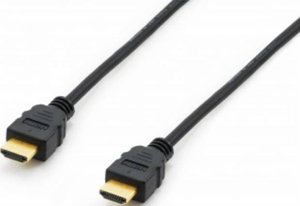 Wyposaż kabel HDMI 119350 1,8 m HDMI typ A (standardowy) czarny Kabel HDMI Equip 119350, pozłacane styki, 1.80 m