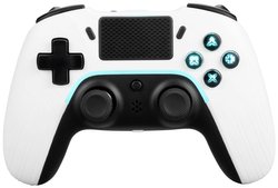 Kontroler PlayStation 4, PC, Android, iOS DELTACO GAMING Wireless PS4 & PC Controller, Bluetooth, jack, Rodzaj transmisji danych: Bluetooth®, biały