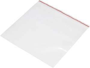 Woreczek strunowy bez paska opisowego (S x W) 200 mm x 200 mm przezroczysty polietylen  490098