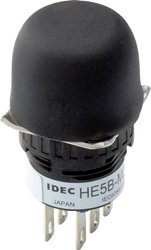 Przełącznik kołyskowy Idec HE5B-M2PB HE5B-M2PB, 16.2 mm, 125 V/AC, 30 V/DC, 3 A, 1 szt.