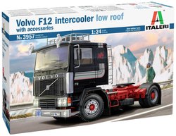 Modelu samochodu ciężarowego do sklejania Italeri Volvo F-12 Intercooler Low Roof 3957 1:24