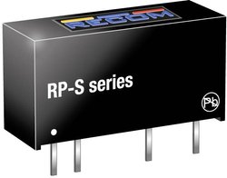 Przetwornica DC/DC, do PCB RECOM RP-2424S RP-2424S, SIP-7, 1 W, 24, 42 mA, 1 szt.