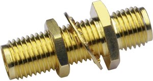 Adapter SMBA Telegärtner J01154A0041 złącze żeńskie SMA - złącze żeńskie SMA 1 szt.