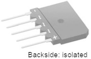 Prostownik mostkowy IXYS GUO40-16NO1, 40 A