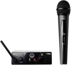 Mikrofon bezprzewodowy Sennheiser AKG WMS 40 Mini, ISM 2, zestaw z odbiornikiem