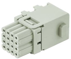 Łącznik wtykowy Harting Han Domino HD cube, crimp (F.1) 09149161101, 2 szt.