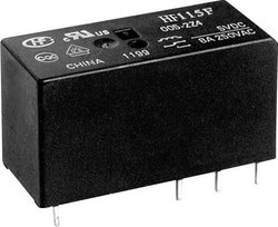 Mały przekaźnik HF115F HF115F/005-1HS3B(610) 5 V/DC 1 zestyk zwierny