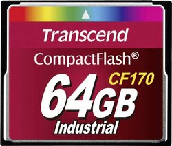 Karta pamięci CF Transcend TS64GCF170, 64 GB, 90 MB/s / 60 MB/s