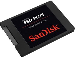 Dysk SSD wewnętrzny, 2,5'' (6,35 cm) 480 GB SanDisk SSD PLUS SATA 6 Gb/s Produkt nowy