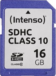 Karta pamięci SDHC Intenso 3411470, 16 GB, Class 10, 20 MB/s / 12 MB/s