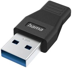 Przejściówka, adapter USB-C®, USB 3.2 Gen 1 (USB 3.0) Hama 00200354, [1x złącze męskie USB-A 3.2 (USB 3.0) - 1x złącze żeńskie USB-C 3.2 Gen 1 (USB 3.0)]