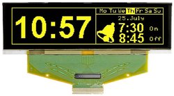 Wyświetlacz OLED DISPLAY VISIONS EAW256064-XALG    (S x W x G) 88 x 27.8 x 2.05 mm