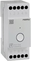 Przekaźnik czasowy na szynę DIN Wallair WIFi Timer 1IOIOWF02, cyfrowy