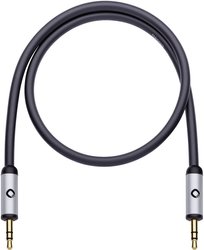 Kabel audio, Jack Oehlbach 60013, [1x złącze męskie jack 3,5 mm - 1x złącze męskie jack 3,5 mm], 1.50 m, czarny