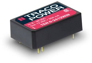 Przetwornica DC/DC, do PCB TracoPower TEN 6-2415WIN TEN 6-2415WIN, DIL-24, 6 W, 24 V/DC, 250 mA, 1 szt.