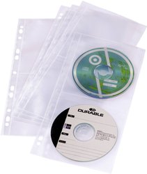 Koszulka na płyty CD/DVD Durable 528219 5 szt.